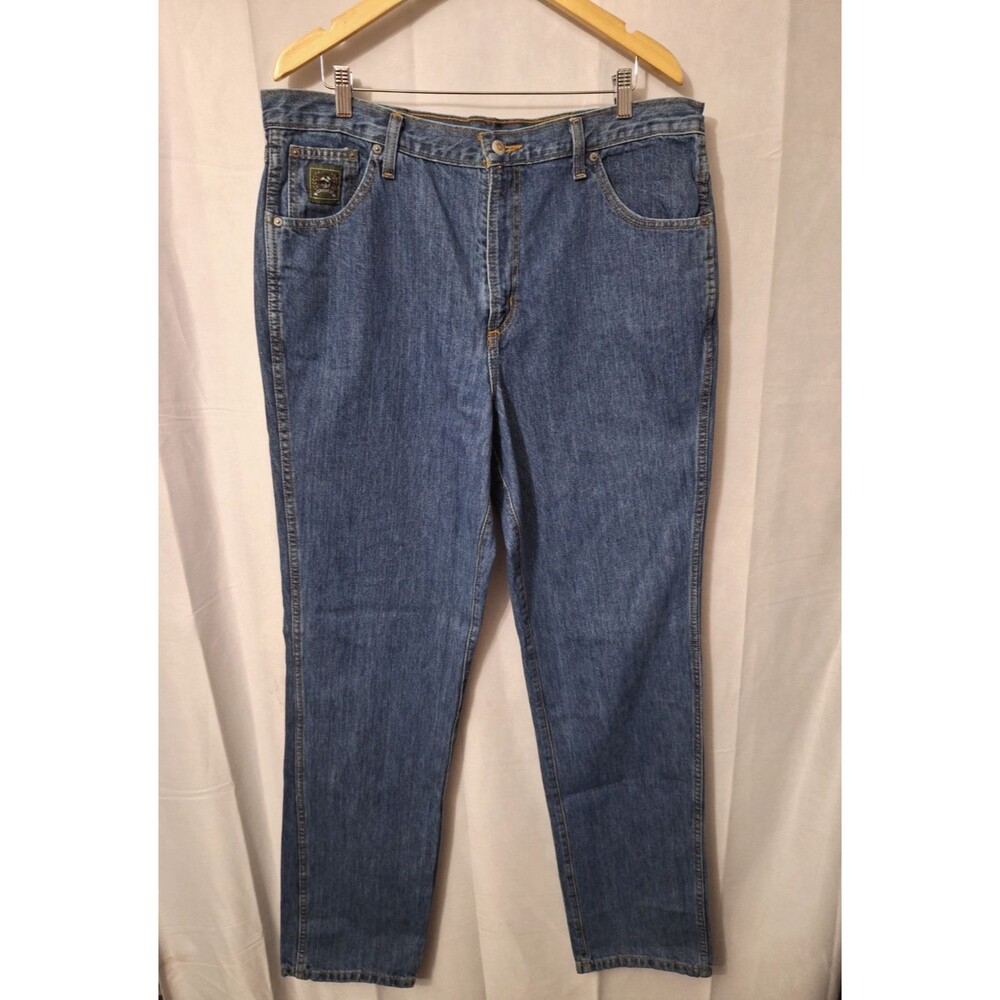 Cinch Jeans Men's Size 38x38 Green Label Blue Denim Western Workwear Cowboy NEW